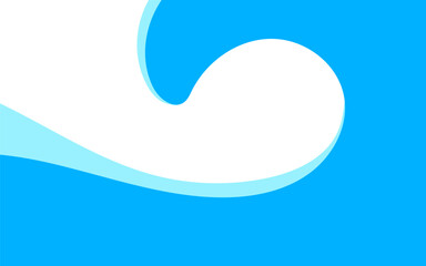 water wavy splash shape, sea waves, landscape water ripple for background, water surface, ocean graphic pattern