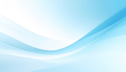 Abstract Blue and White Wave Design Background