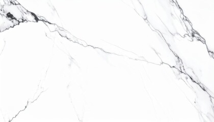 White Marble Texture Background With Gray Veins