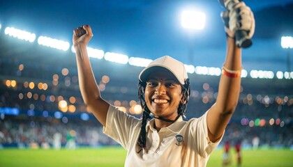 Cricket win smile player