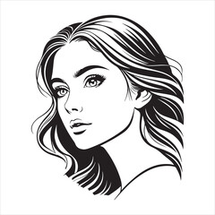 Butterfly Woman Vector 