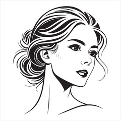 Butterfly Woman Vector 