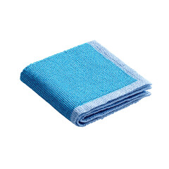 Soft Blue Checkered Kitchen Towel for Everyday Use in Cooking, Cleaning, and Drying Various Surfaces Efficiently on transparent background