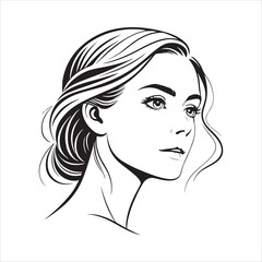 Butterfly Woman Vector 