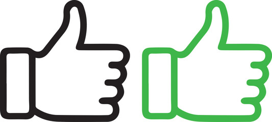 like thumb hand up symbol