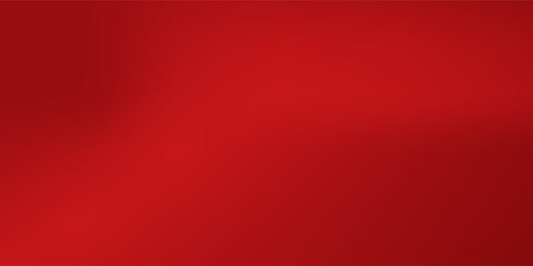 Fototapeta premium Abstract red gradient background, light and shadow on the backdrop with dimensions, hot tone wall with intense color, horizontal wallpaper.