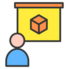 Product Demo Icon Element For Design