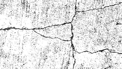 crack texture, grunge texture, distress background, rough texture, dirty texture, cracked wall concrete of black and white for background
