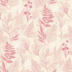 Fototapeta premium seamless floral pattern