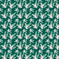 Abstract nature seamless vector pattern