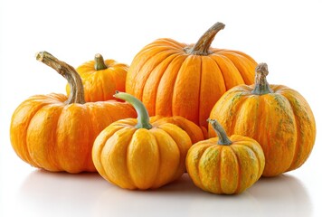 Obraz premium pumpkin on white background