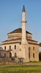 ioannina city in summer season evening  greece