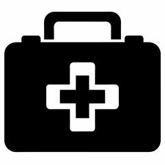 Obraz premium first aid kit icon