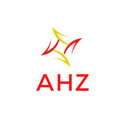 AHZ Logo design vector template