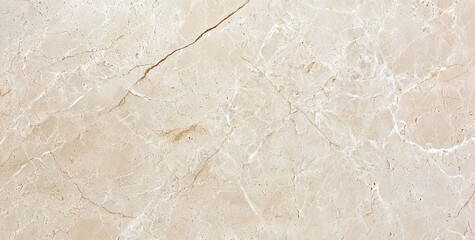 Obraz premium Light Beige Marble Texture with Subtle Pattern and Veining