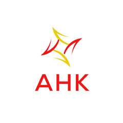 AHK Logo design vector template
