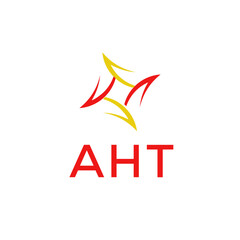 AHT Logo design vector template