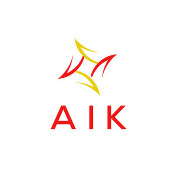 AIK LOGO DESIGN VECTOR TEMPLATE
