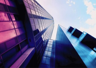 building, glass, architecture, business, office, skyscraper, sky,