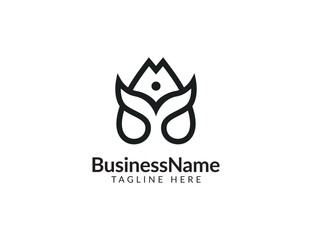 Fish logo with letter A. Letter A fish tail logo design