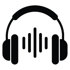 headphones icon vector illustration