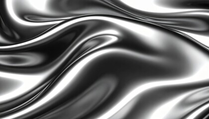 Fototapeta premium Abstract Silver Metallic Fabric Texture