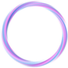 pink purple blue gradient blurred circle border