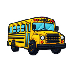 School Bus Illustration