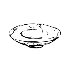 SKETCH ILLUSTRATION OF TRASH