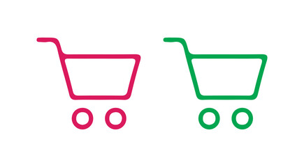 shopping cart icons