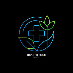 Healthcare and Nature Symbol