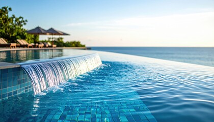 Luxury Infinity Pool Overlooking Ocean