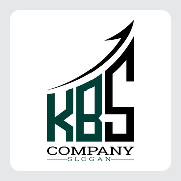 KBS Company Logo Design Growth vector, KBS Upward Arrow Business Success Logo vector, KBS Corporate Branding Logo , KBS logo design, KBS simple and modern logo, KBS business finance logo design, etc.