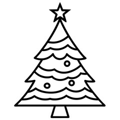 Fototapeta premium Xmas Tree Symbol