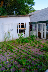 old wooden house