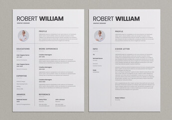 Resume and Cover Letter Layout