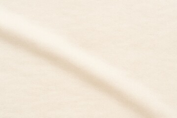 Smooth Cotton Fabric in Pale Ivory (AI Generated) Clean pale ivory cotton fabric with soft surface and gentle folds. AI generated using Midjourney for minimalist mockups.