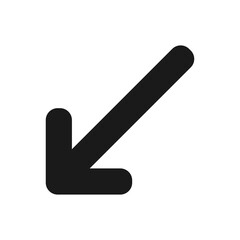 diagonal arrow symbol
