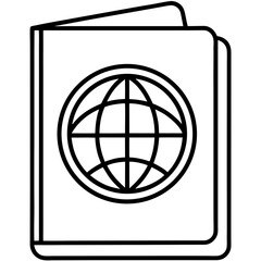 Passport Vector Icon