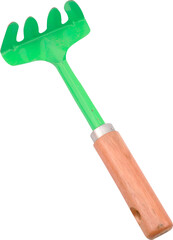 garden tools on transparent background