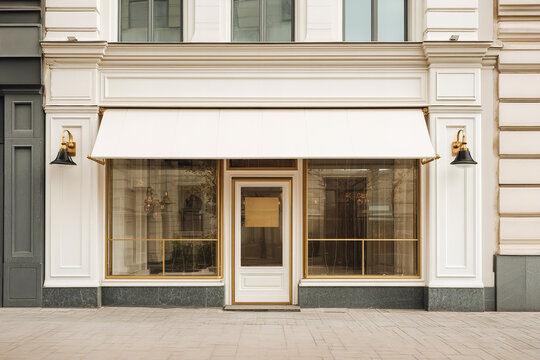 luxury storefront boutique	