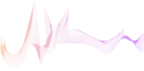 abstract background with red wave