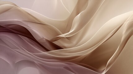 Obraz premium A serene abstract background with flowing lines and muted tones, evoking a sense of tranquility and elegance for a refined and stylish appearance.