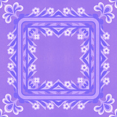 pink background with a frame