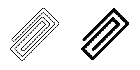 Paper clip icon template