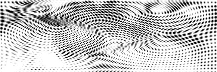 Background with monochrome dotted texture. Polka dot pattern template. vector ilustration