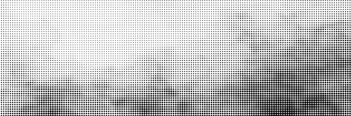 Background with monochrome dotted texture. Polka dot pattern template. vector ilustration