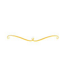 Vintage swirl divider 