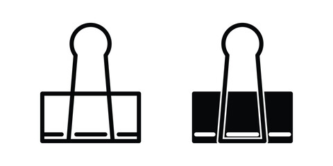 Paper clip icon template