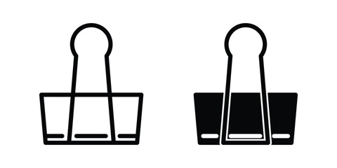 Paper clip icon template